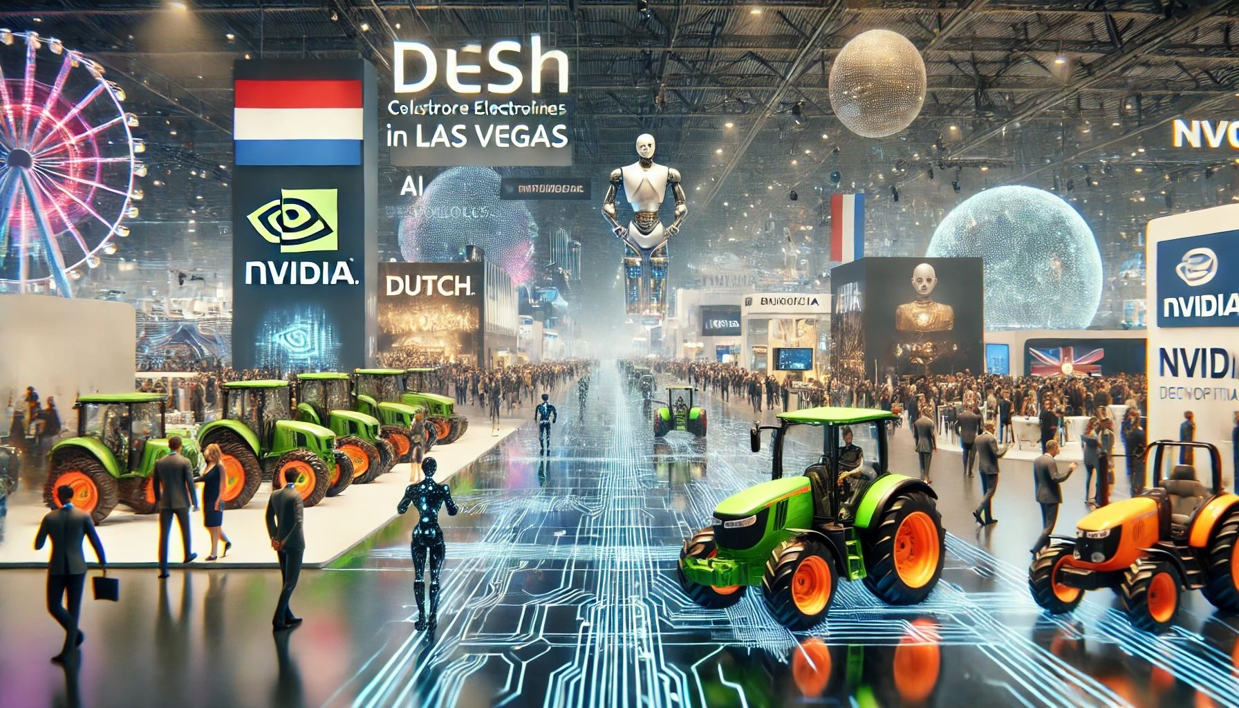 オランダの投資家、CES 2025でAIと自動化技術の進展に注目
