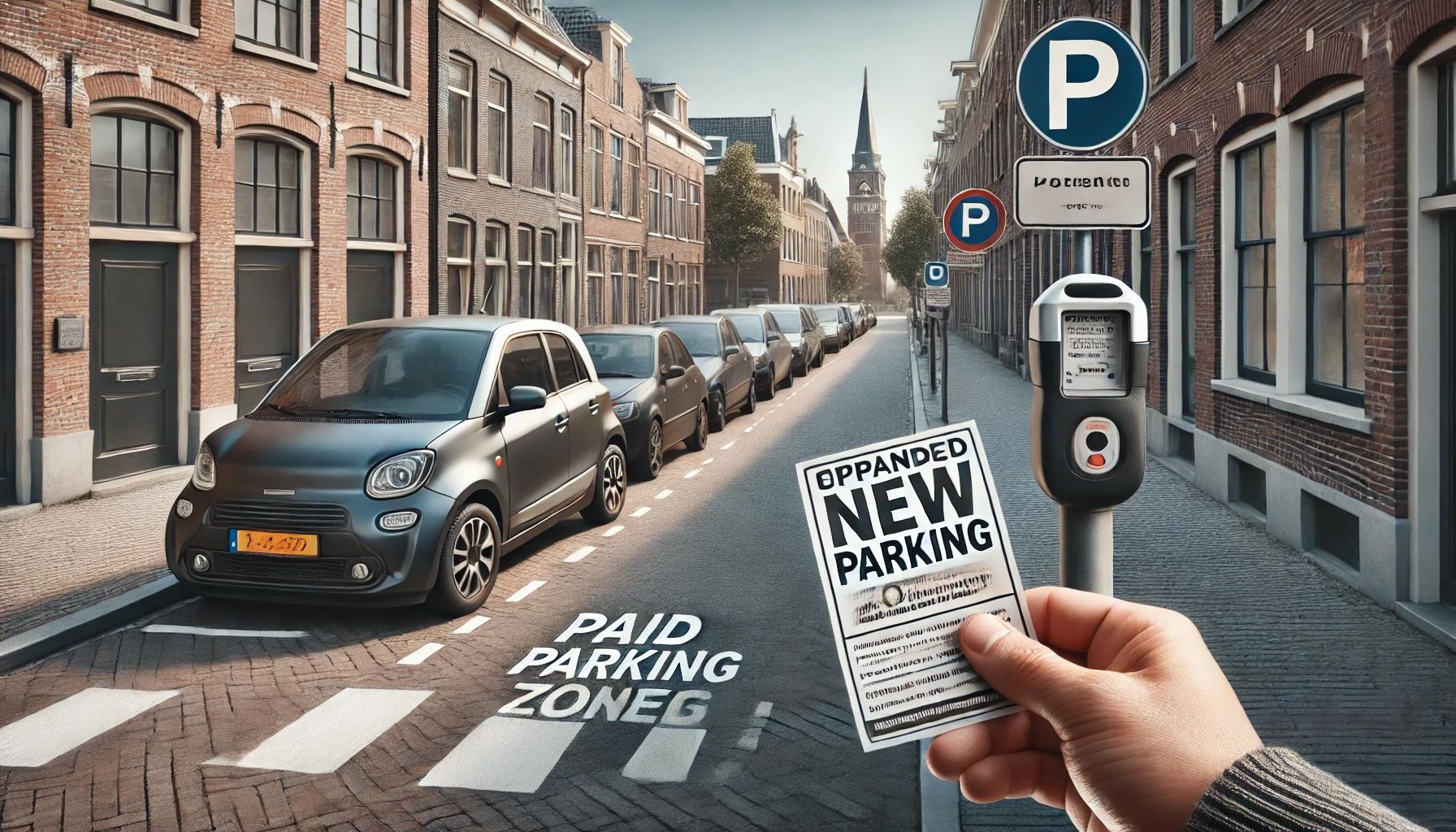 オランダで有料駐車エリアが23％拡大、小規模自治体でも議論が活発化