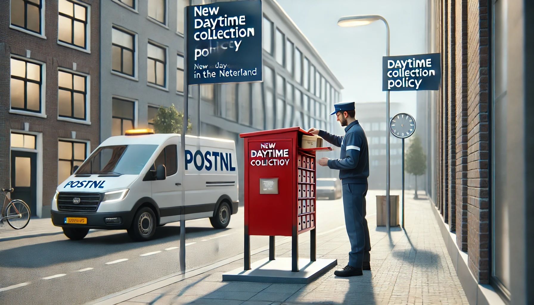 PostNL、郵便受けの昼間回収を開始へ：コスト削減策として導入