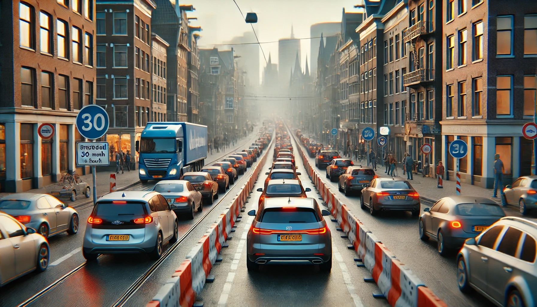 オランダ、2024年の通勤時間が悪化：最も遅い都市はアムステルダム